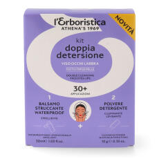 LErboristica di Athenas double cleansing Kit Gesicht - Augen Lippen