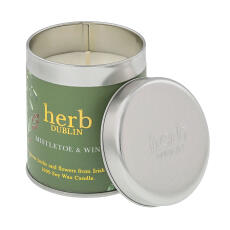 Herb Dublin Mistletoe &amp; Wine Tin Duftkerze 180 g