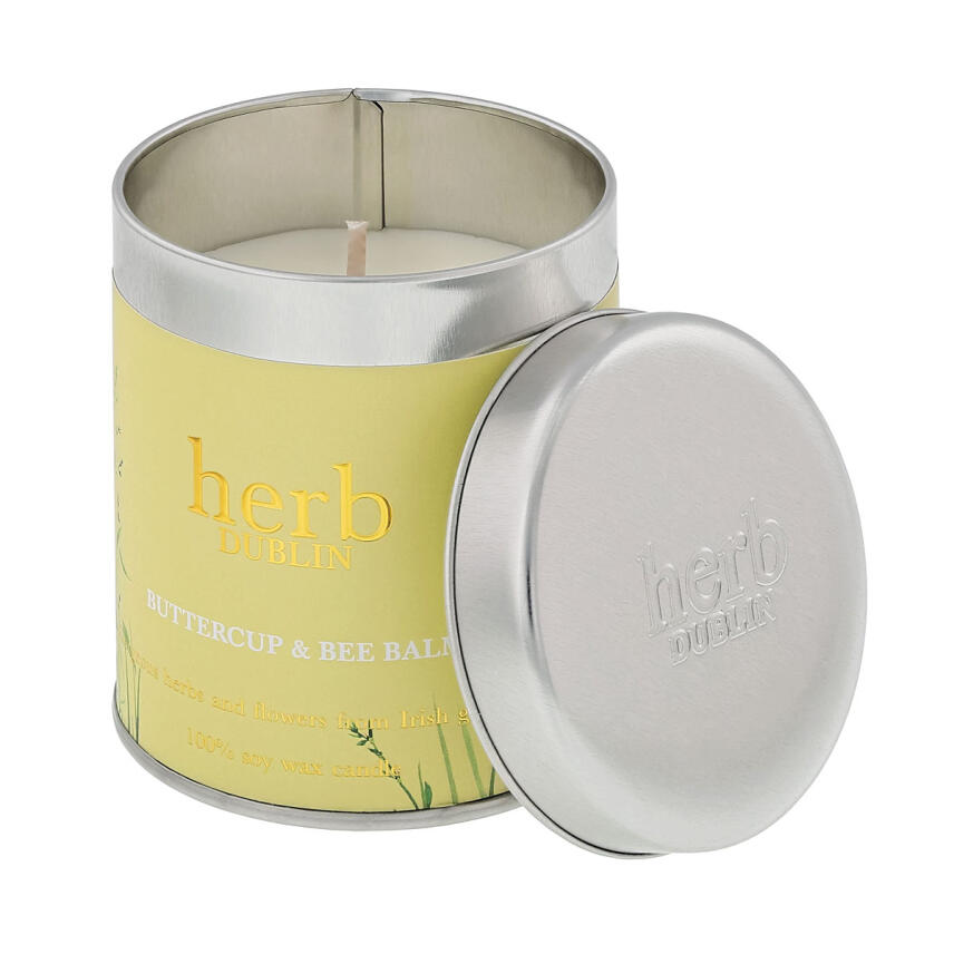Herb Dublin Buttercup &amp; Bee Balm Tin Duftkerze 180 g