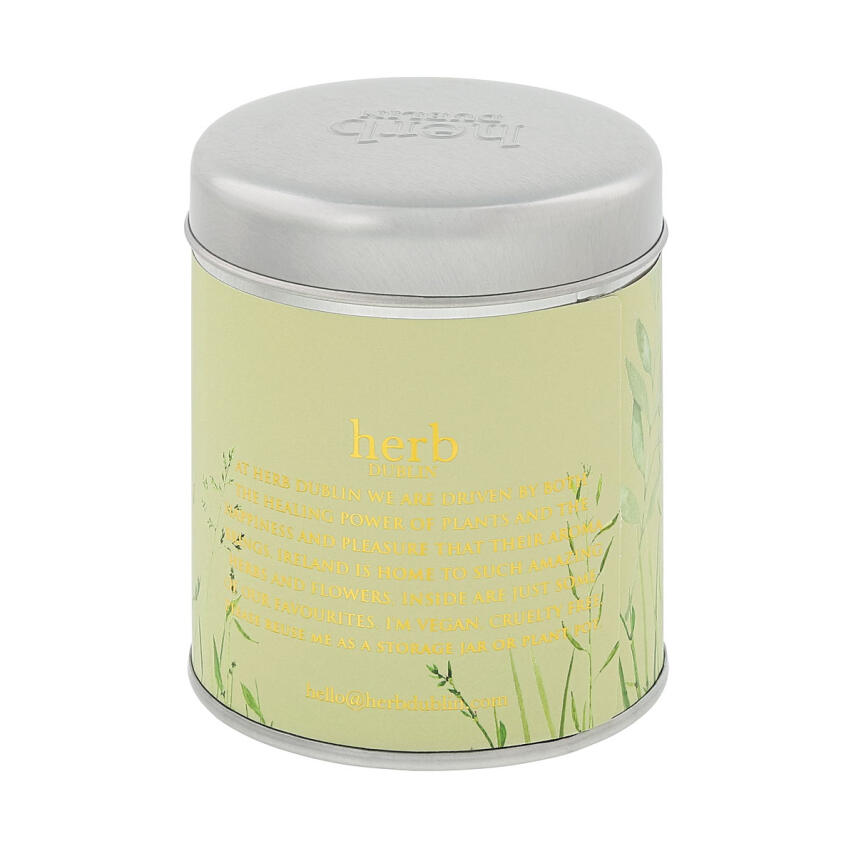 Herb Dublin Peppermint, Eucalyptus &amp; Lime Tin Duftkerze 180 g