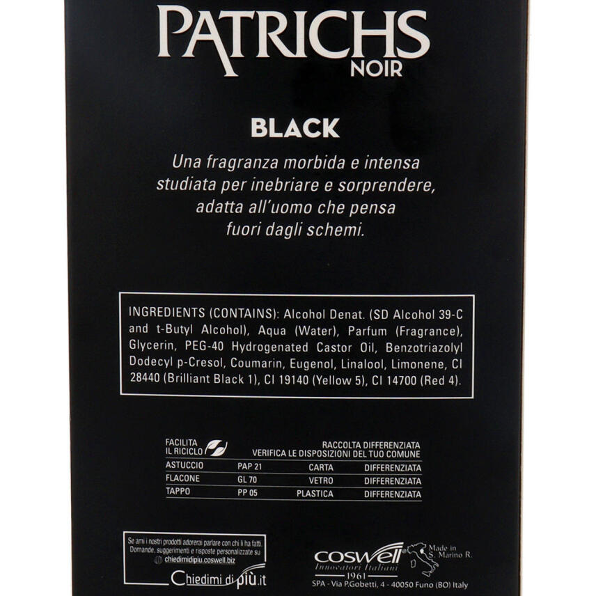 Patrichs Noir Black After Shave 75 ml