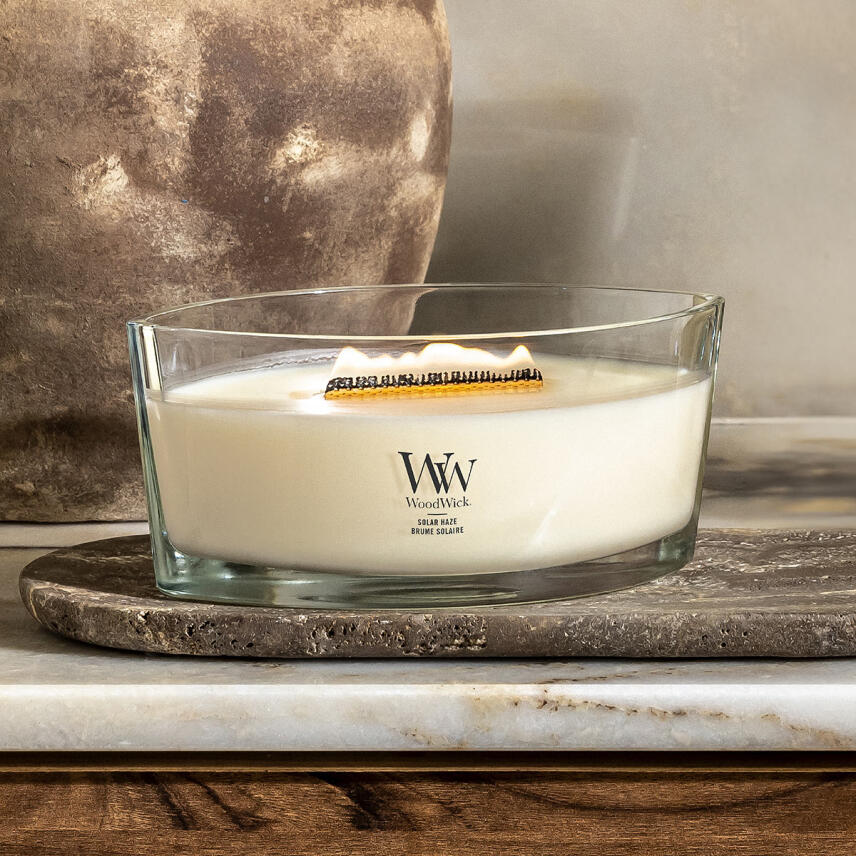 WoodWick Solar Haze Ellipse Duftkerze 454 g