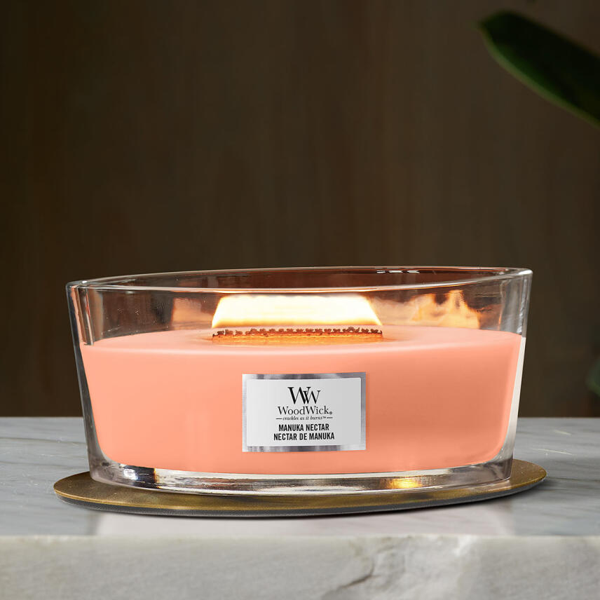WoodWick Manuka Nectar Ellipse Duftkerze 454 g
