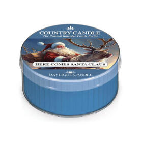 Country Candle Daylight Here Comes Santa Claus Duftkerze...