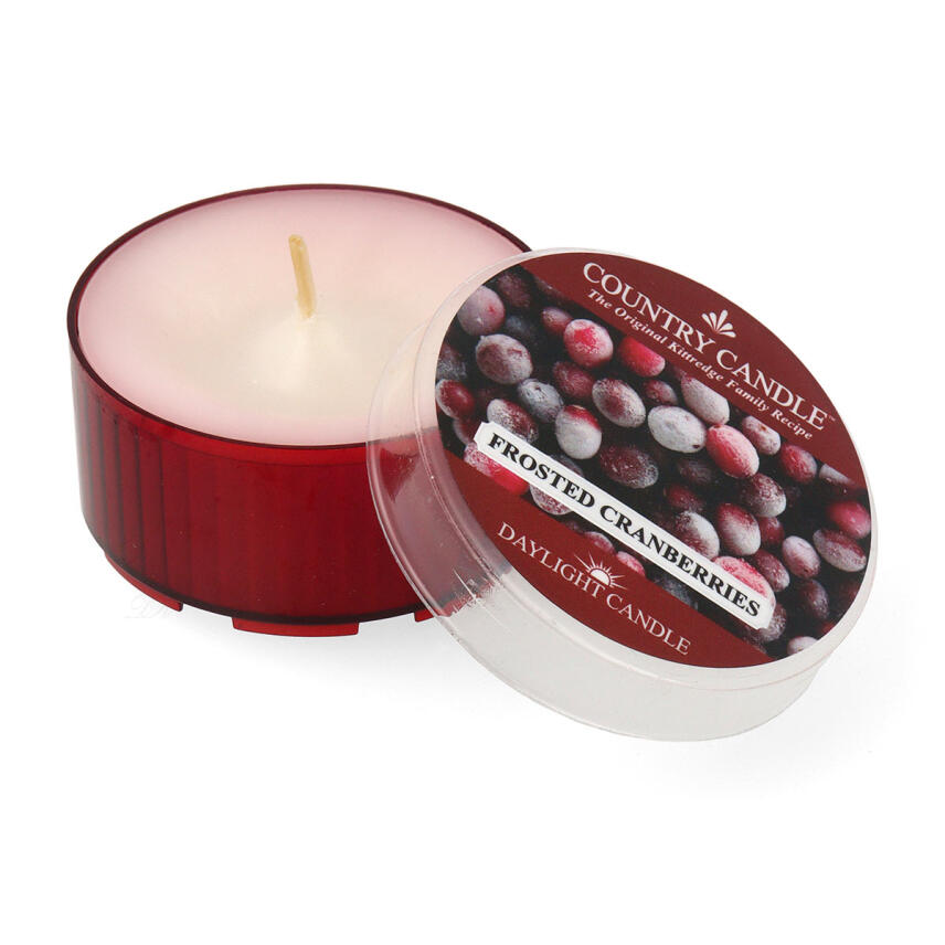 Country Candle Daylight Frosted Cranberries Duftkerze 42 g