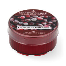 Country Candle Daylight Frosted Cranberries Duftkerze 42 g