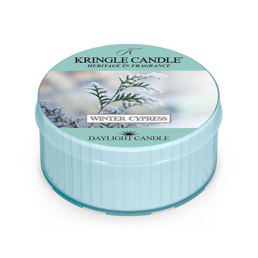 Kringle Candle Daylight Winter Cypress Duftkerze 42 g