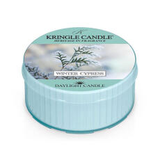 Kringle Candle Daylight Winter Cypress Duftkerze 42 g