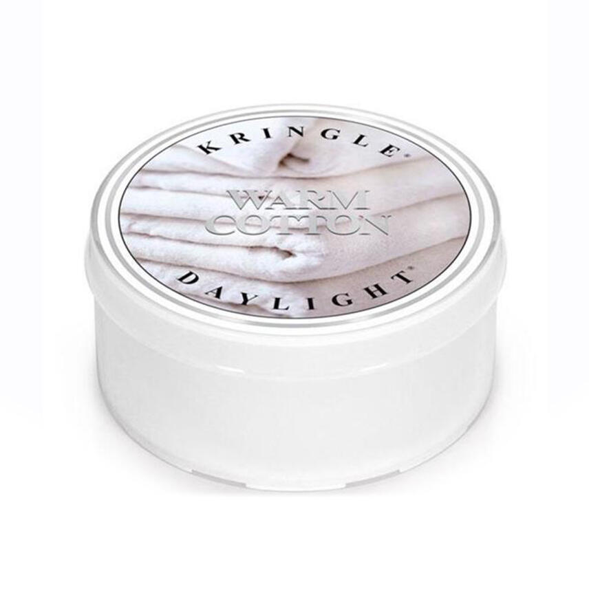 Kringle Candle Daylight Warm Cotton Duftkerze 42 g