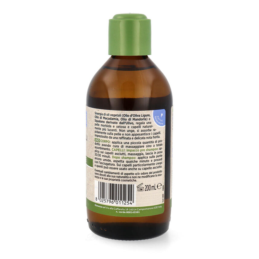 I Provenzali Ulivo Ligure K&ouml;rper&ouml;l &amp; Haar&ouml;l 200 ml