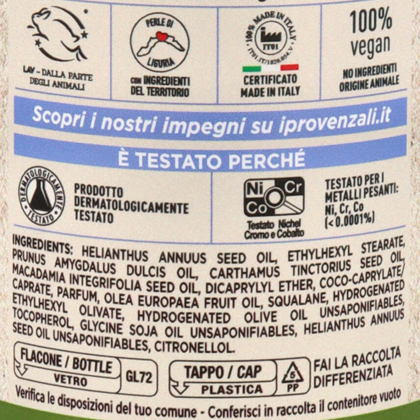 I Provenzali Ulivo Ligure K&ouml;rper&ouml;l &amp; Haar&ouml;l 200 ml