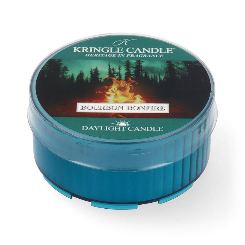 Kringle Candle Daylight Bourbon Bonfire Duftkerze 42 g