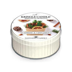 Kringle Candle Daylight Cypress &amp; Cinnamon Duftkerze...