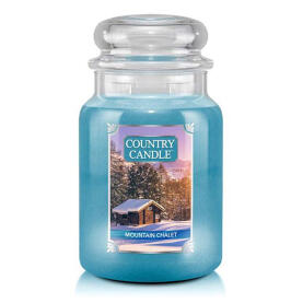 Country Candle Mountain Chalet Großes Glas...