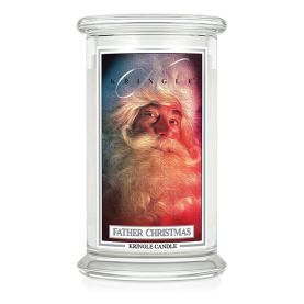 Kringle Candle Father Christmas Großes Glas...