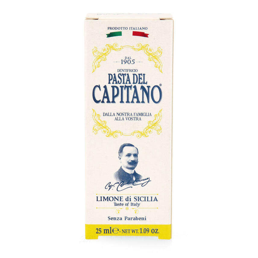 Pasta del Capitano Premium Edition 1905 Sicily Lemon Zahnpasta Reisegr&ouml;&szlig;e 25 ml