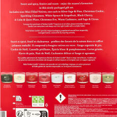 Yankee Candle Christmas 9 x Filled Votivkerze im Glas Geschenkset 37 g