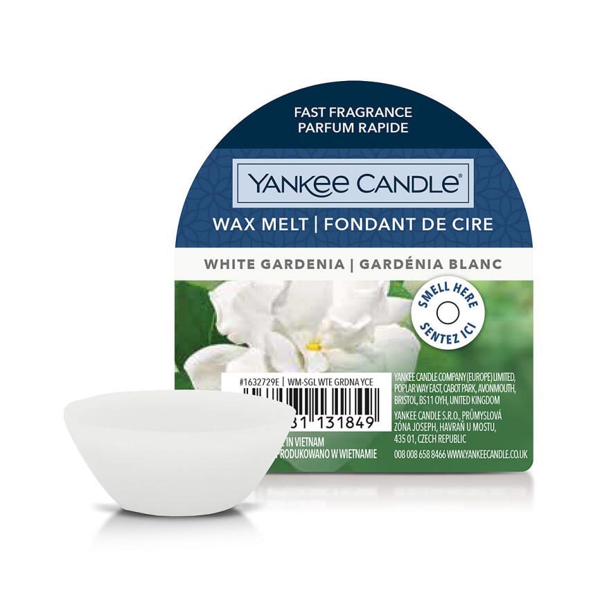 Yankee Candle White Gardenia Wax Melt Duftwachs 22 g
