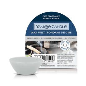 Yankee Candle Smoked Vanilla & Cashmere Wax Melt...
