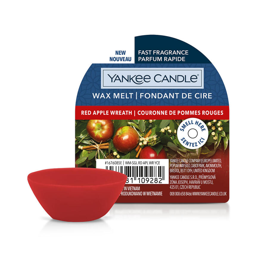 Yankee Candle Red Apple Wreath Wax Melt Duftwachs 22 g