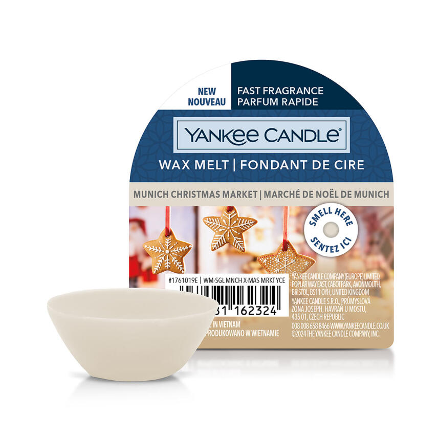 Yankee Candle Munich Christmas Market Wax Melt Duftwachs 22 g