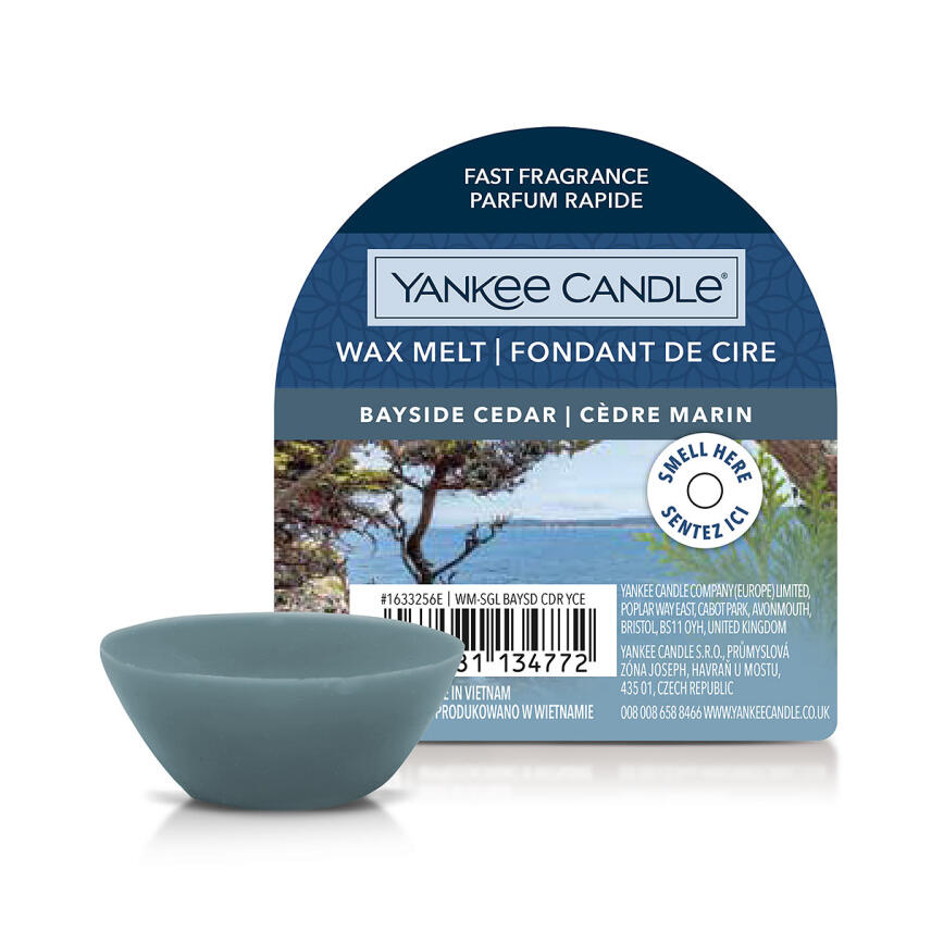 Yankee Candle Bayside Cedar Wax Melt Duftwachs 22 g