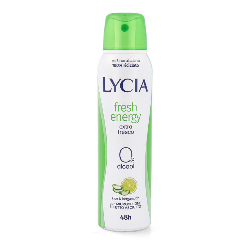 Lycia fresh energy Deo 150 ml - ohne Alkohol