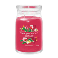 Yankee Candle Holiday Cheer Signature Duftkerze Gro&szlig;es Glas 567 g