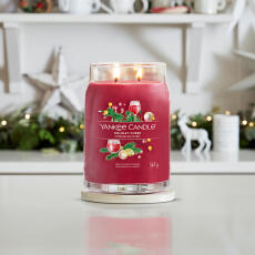 Yankee Candle Holiday Cheer Signature Duftkerze Gro&szlig;es Glas 567 g