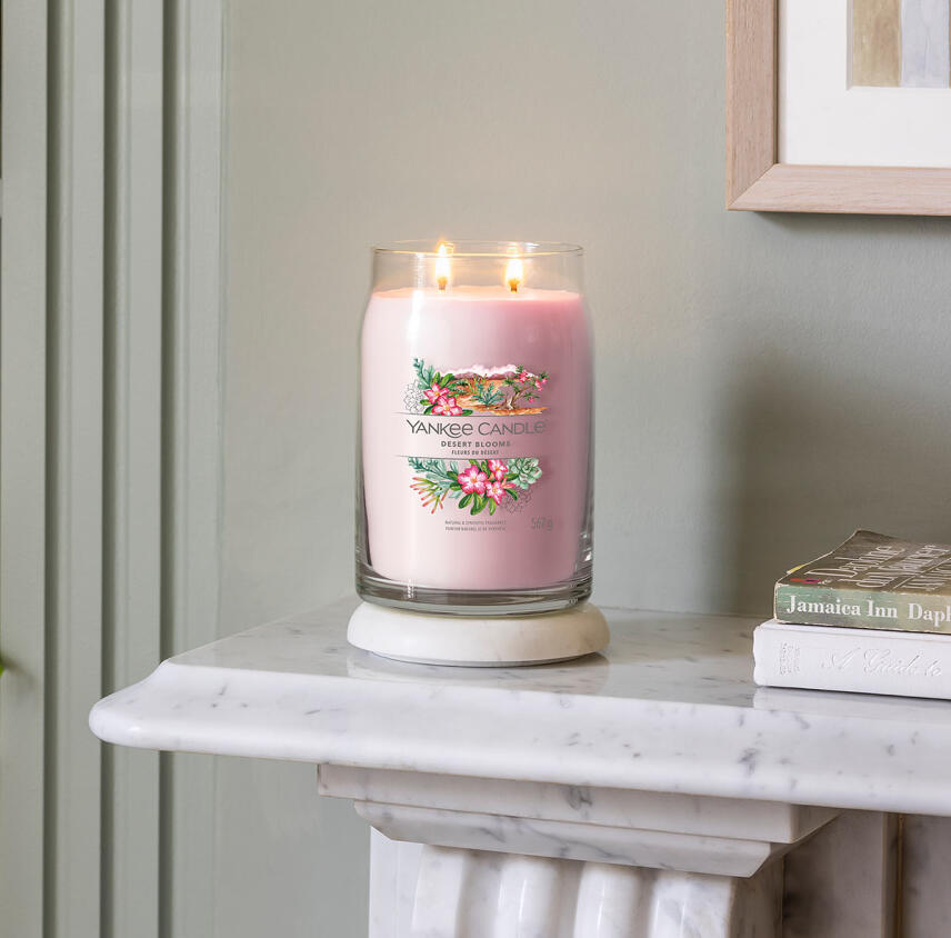 Yankee Candle Desert Bloom Signature Duftkerze Gro&szlig;es Glas 567 g