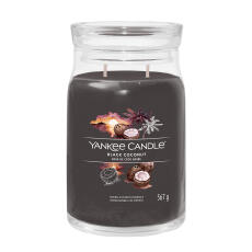 Yankee Candle Black Coconut Signature Duftkerze Gro&szlig;es Glas 567 g