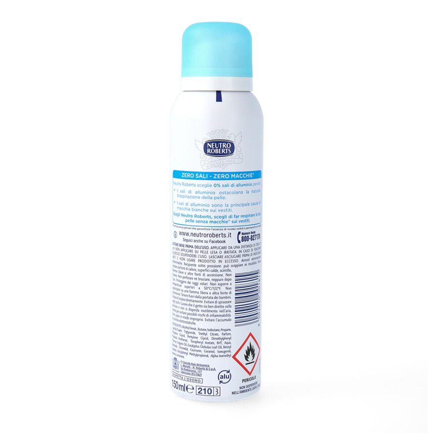 Neutro Roberts Deo Spray Fresco 150 ml verbeult