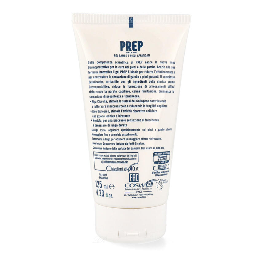 PREP Gel f&uuml;r m&uuml;de Beine und F&uuml;&szlig;e 125 ml