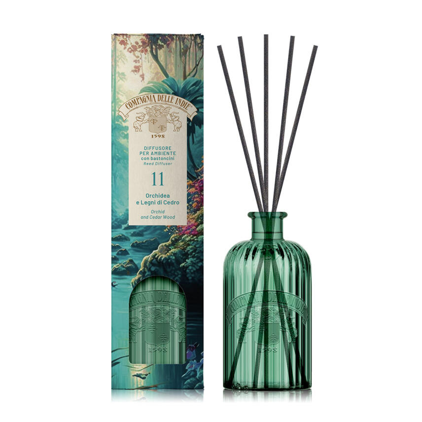 Compagnia delle Indie 11 Orchidea e Legni di Cedro Raumdiffusor 1000 ml