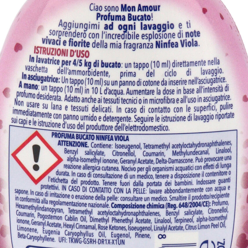 Paglieri Mon Amour W&auml;scheparfum Ninfea Viola 220 ml