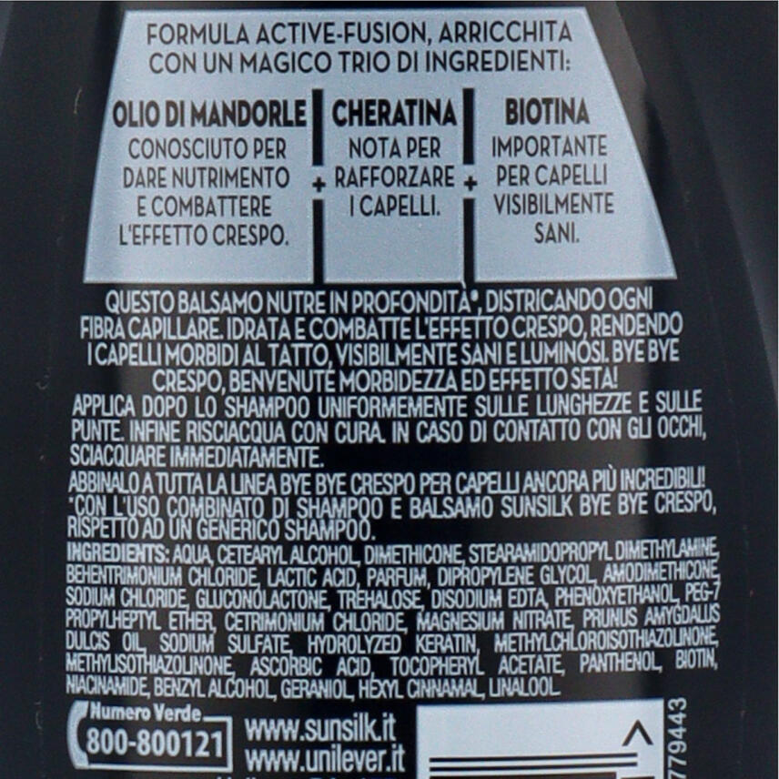 Sunsilk Conditioner Balsam Bye bye Crespo  200 ml