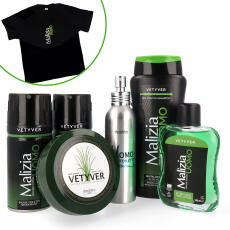 Malizia Uomo Vetyver &amp; dambiro men Set