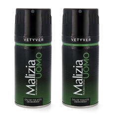 Malizia Uomo Vetyver &amp; dambiro men Set