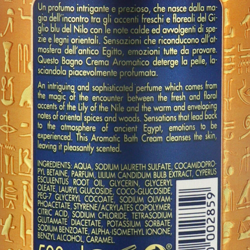 Tesori dOriente Aegyptus Badecreme 500 ml- verbeult