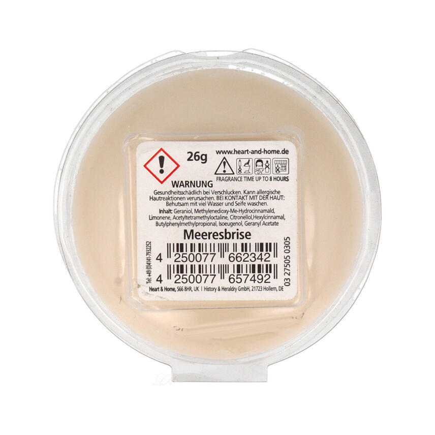 Heart &amp; Home Meeresbrise Tart Duftmelt 26 g
