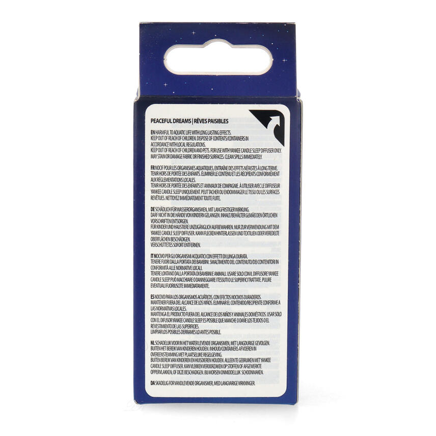 Yankee Candle Sleep Diffuser Nachf&uuml;ll Peaceful Dreams 14 ml