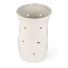 Yankee Candle White Heart Windlicht Gro&szlig;