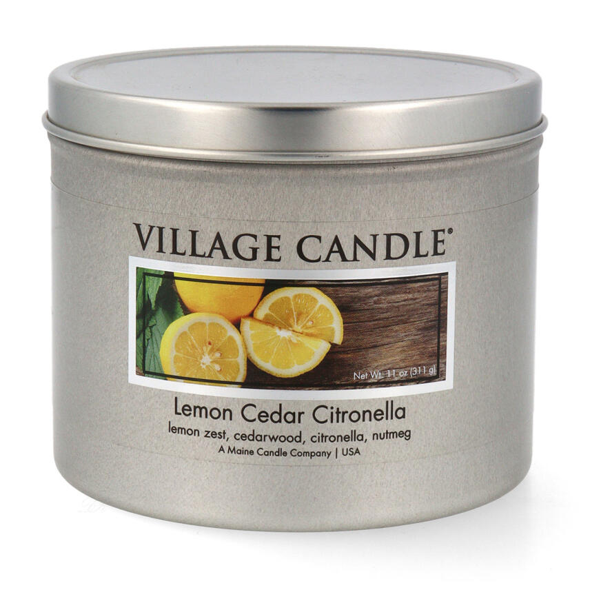 Village Candle Lemon Cedar Citronella Duftkerze 311 g