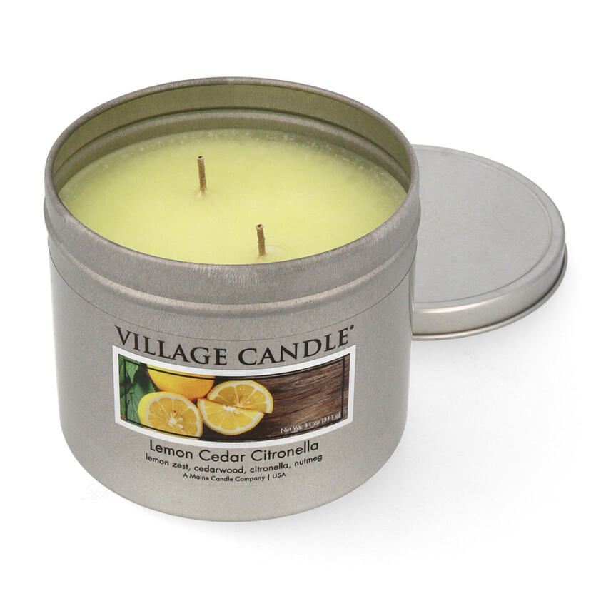 Village Candle Lemon Cedar Citronella Duftkerze 311 g