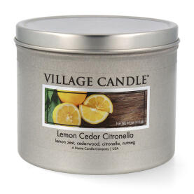 Village Candle Lemon Cedar Citronella Duftkerze 311 g