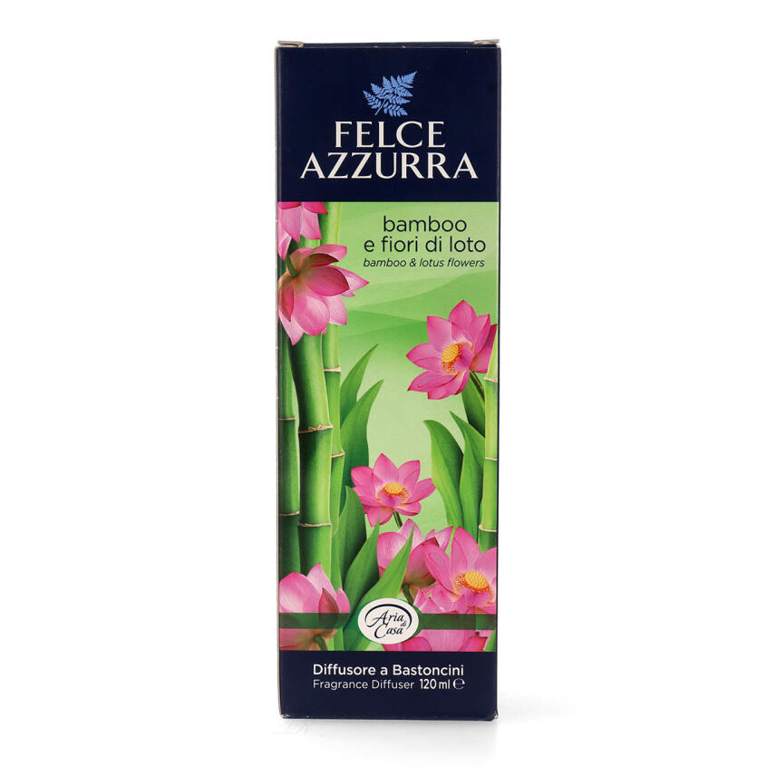 Paglieri Felce Azzurra Aria Casa Raumduft Diffusor Bambus &amp; Lotusbl&uuml;te 120 ml
