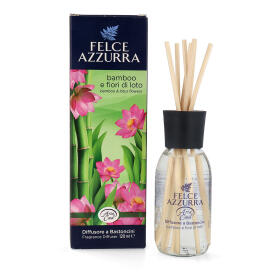 Paglieri Felce Azzurra Aria Casa Raumduft Diffusor Bambus & Lotusblüte 120 ml