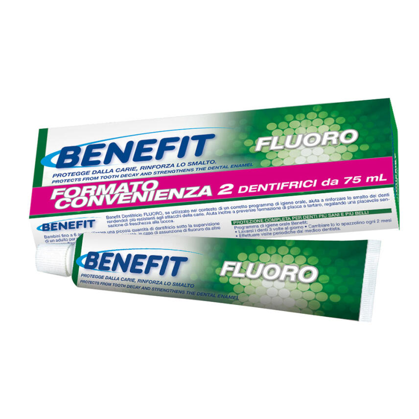 MALIZIA Benefit Fluor - tooth paste 2x 75ml