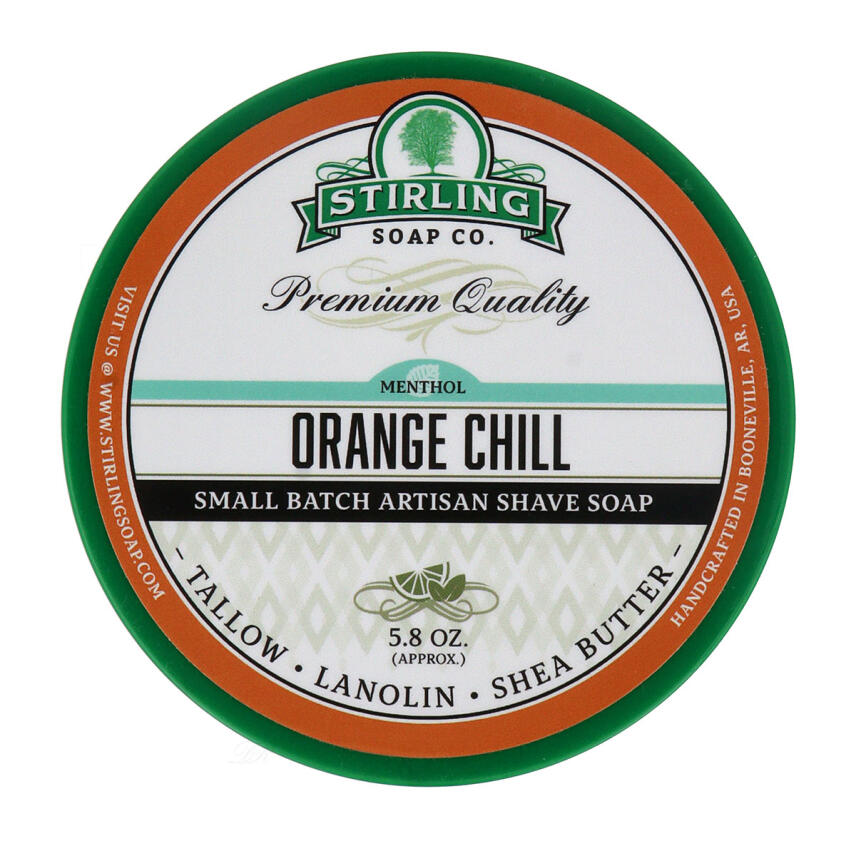 Stirling Shaving Soap Rasierseife Orange Chill 170 ml