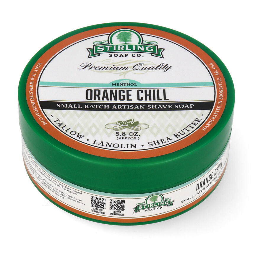 Stirling Shaving Soap Rasierseife Orange Chill 170 ml